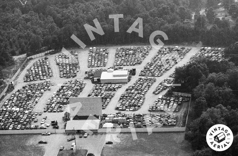 131 Drive-In Theatre - Vintage Aerial (newer photo)